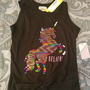 Izzy & Lexi Twist Front Sequin Tank 8